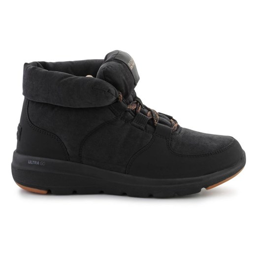 Buty Skechers Glacial Ultra Trend Up 144194-BLK membrana czarne ze sklepu ButyModne.pl w kategorii Śniegowce damskie - zdjęcie 178400693