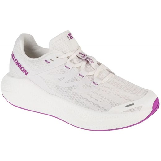 Buty do biegania Salomon Aero Glide 3 L47756500 Białe ze sklepu ButyModne.pl w kategorii Buty sportowe męskie - zdjęcie 178400741