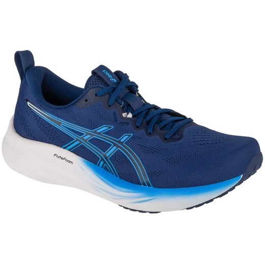 Granatowe buty sportowe męskie Asics sznurowane