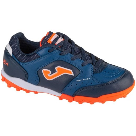 Buty piłkarskie Joma Top Flex 2433 Tf TPJW2433TF Granatowe niebieskie ze sklepu ButyModne.pl w kategorii Buty sportowe dziecięce - zdjęcie 178400773