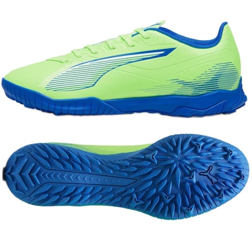 Buty Puma Ultra 5 Play Tt 107905-03 Zielone ze sklepu ButyModne.pl w kategorii Buty sportowe męskie - zdjęcie 178400813