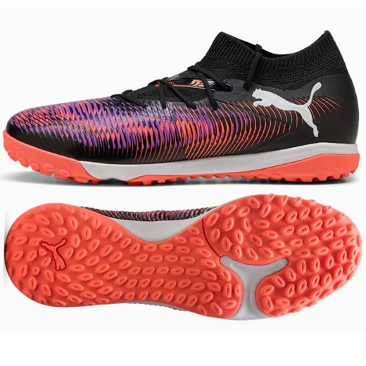 Buty Puma Future 8 Match Tt 108370-01 Czarno-Czerwone czarne ze sklepu ButyModne.pl w kategorii Buty sportowe męskie - zdjęcie 178400842