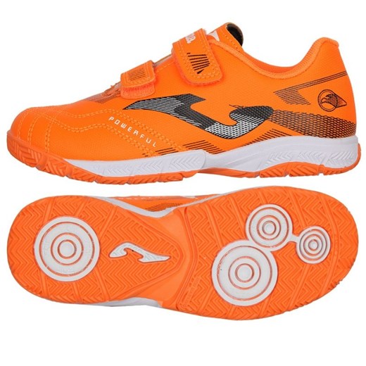 Buty piłkarskie Joma Powerful 2508 In POJS2508IN pomarańczowe ze sklepu ButyModne.pl w kategorii Buty sportowe dziecięce - zdjęcie 178401042