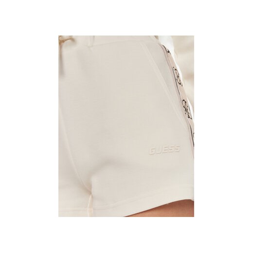 Guess Szorty sportowe Britney V3GD13 KB3P2 Écru Loose Fit Guess XXS MODIVO