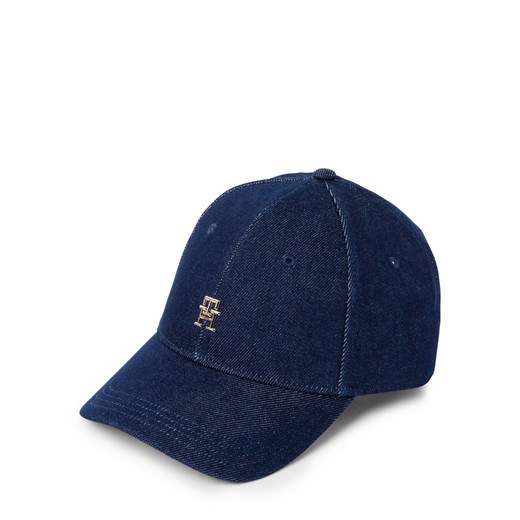 Tommy Hilfiger Czapka damska Kobiety Bawełna denim jednolity ze sklepu vangraaf w kategorii Czapki z daszkiem damskie - zdjęcie 178406770
