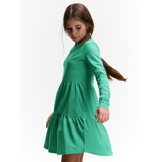 Sukienka dziewczęca Gate bawełniana na wiosnę 