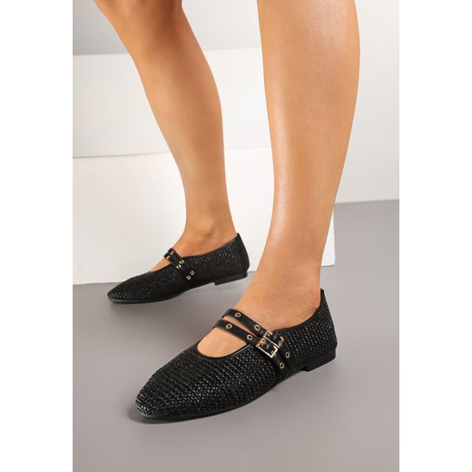 Born2be balerinki bez zapięcia płaskie casual