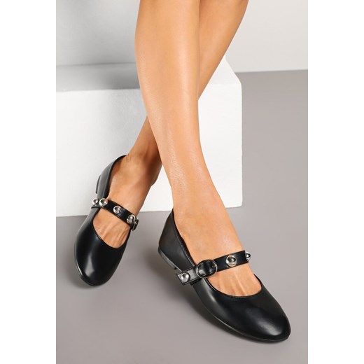 Balerinki Born2be eleganckie bez zapięcia 