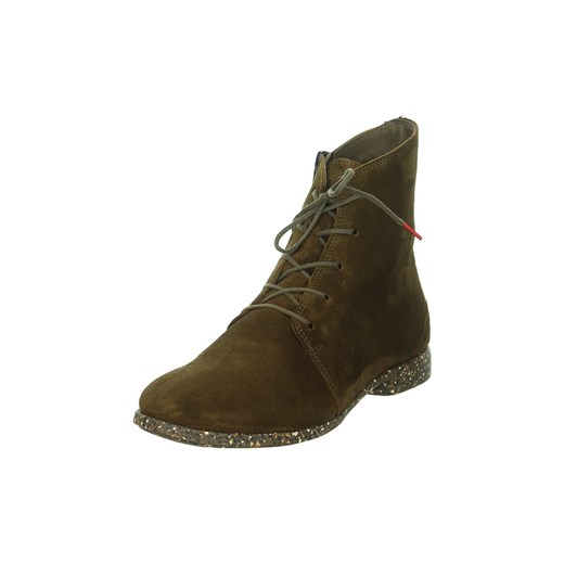 Botki Think! wiązane tkaninowe 