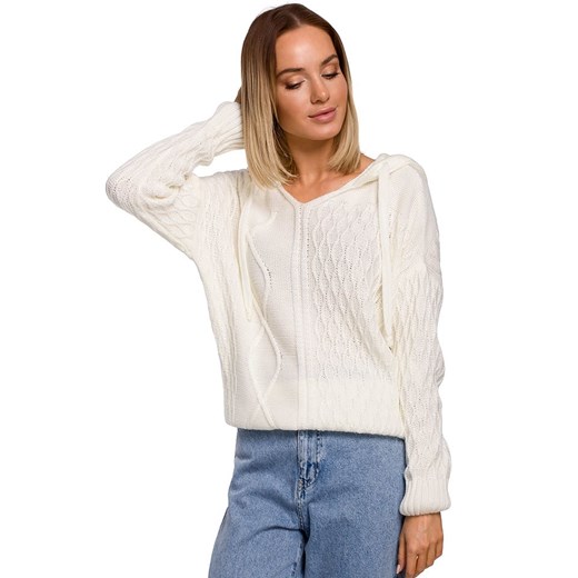 made of emotion Bluza w kolorze kremowym ze sklepu Limango Polska w kategorii Bluzy damskie - zdjęcie 178422463