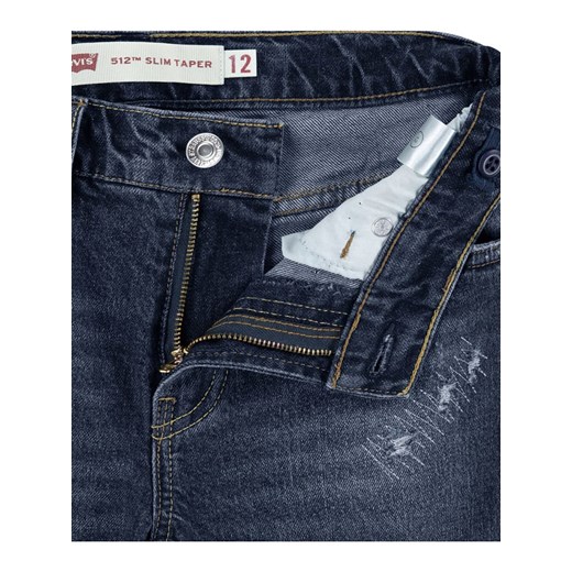 Levi&apos;s Kids Dżinsy - Regular fit - w kolorze granatowym 116 wyprzedaż Limango Polska