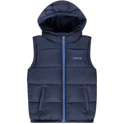 Levi&apos;s Kids Kamizelka pikowana w kolorze granatowym ze sklepu Limango Polska w kategorii Kamizelki chłopięce - zdjęcie 178422692