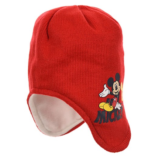 Disney Mickey Mouse Czapka &quot;Myszka Miki&quot; w kolorze czerwonym ze sklepu Limango Polska w kategorii Czapki dziecięce - zdjęcie 178422880