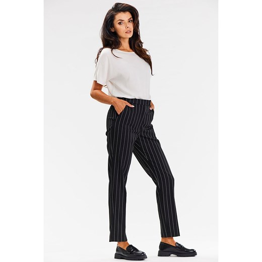 Awama Spodnie chino w kolorze czarnym L okazja Limango Polska