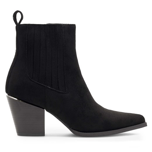Botki JENNY TONYA WS22367-01 Czarny 40 eobuwie.pl
