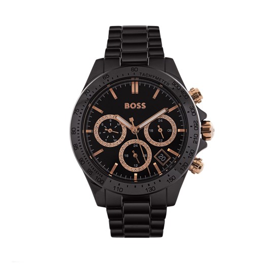 Zegarek BOSS Novia 1502633 Czarny one size eobuwie.pl wyprzedaż