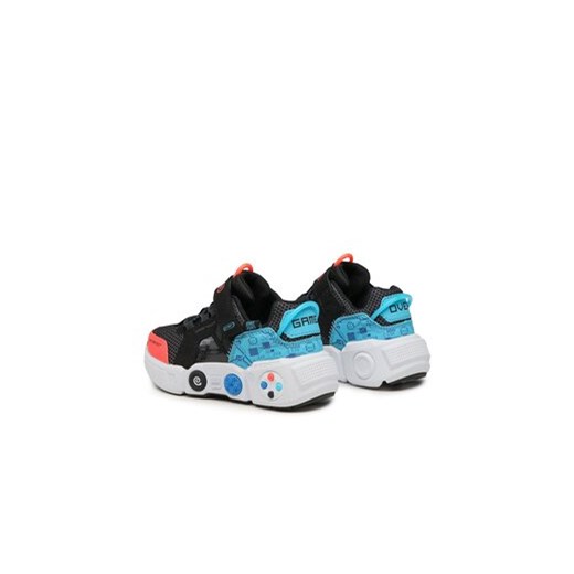 Skechers Sneakersy Gametronix 402260L/BKMT Czarny Skechers 33_5 MODIVO