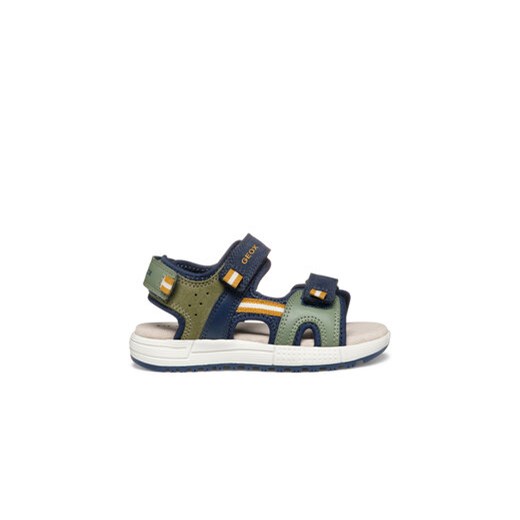 Geox Sandały J Alben J35AVA 1520 CF3F4 S Khaki ze sklepu MODIVO w kategorii Sandały dziecięce - zdjęcie 178427484