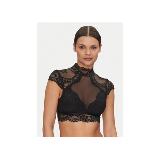 Hunkemöller Biustonosz top Daisy 205499 Czarny ze sklepu MODIVO w kategorii Biustonosze - zdjęcie 178428022