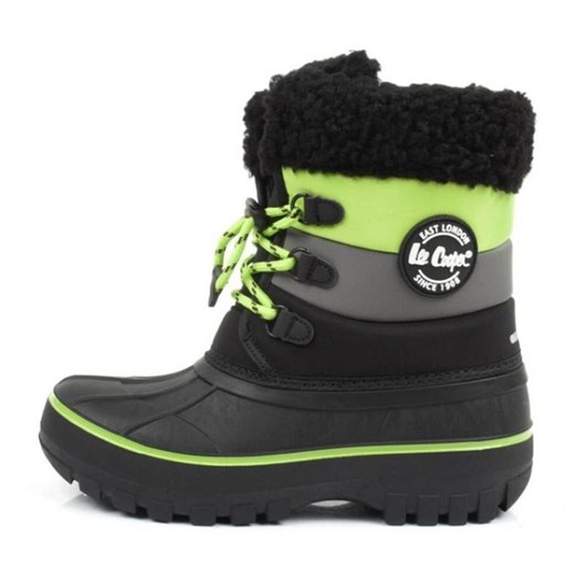 Śniegowce Lee Cooper LCJ-24-44-2856 czarne ze sklepu ButyModne.pl w kategorii Buty zimowe dziecięce - zdjęcie 178428200