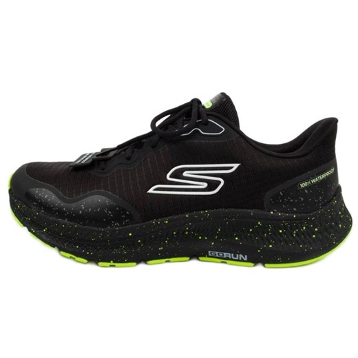 Buty sportowe Skechers Go Run 220874/BKLM czarne ze sklepu ButyModne.pl w kategorii Buty sportowe męskie - zdjęcie 178428230