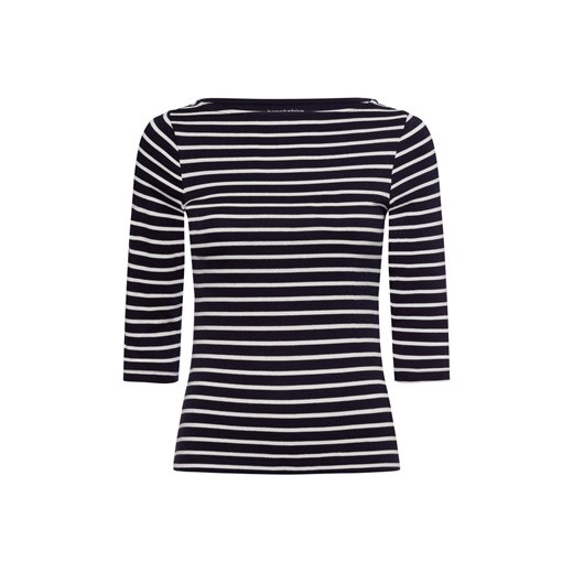 brookshire Koszulka damska Kobiety Bawełna granatowy w paski ze sklepu vangraaf w kategorii Bluzki damskie - zdjęcie 178429121
