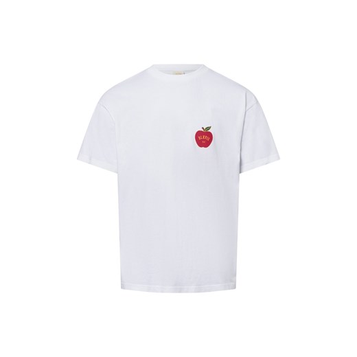 BLKVIS Koszulka męska Mężczyźni Bawełna biały jednolity ze sklepu vangraaf w kategorii T-shirty męskie - zdjęcie 178429200