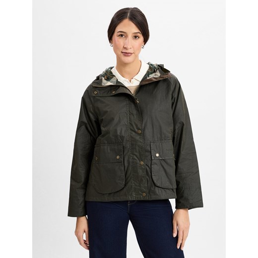 Parka damska Barbour w stylu klasycznym bawełniana