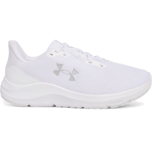 Damskie buty do biegania Under Armour UA W Charged Pursuit 4 - białe ze sklepu Sportstylestory.com w kategorii Buty sportowe damskie - zdjęcie 178430284
