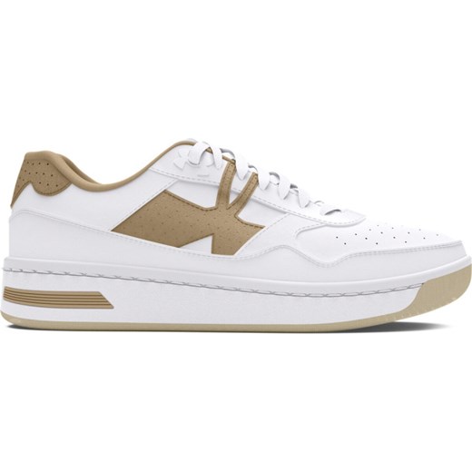 Damskie sneakersy Under Armour UA W Court 96 - białe ze sklepu Sportstylestory.com w kategorii Buty sportowe damskie - zdjęcie 178430303