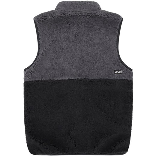 Levi&apos;s Kids Kamizelka polarowa w kolorze szaro-czarnym 128 okazja Limango Polska