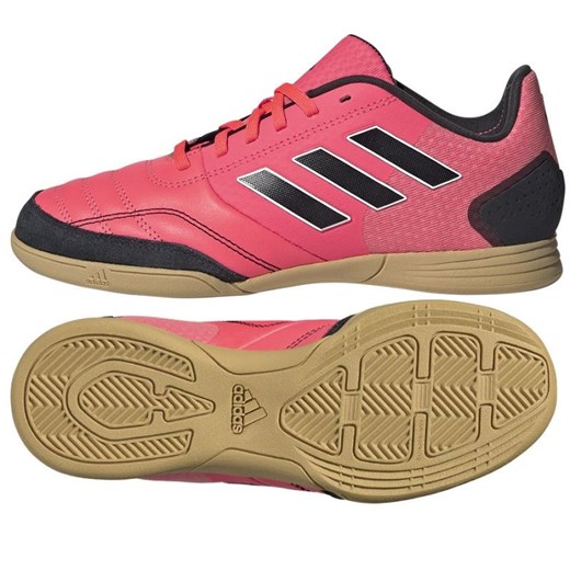 Buty adidas Top Sala Competition IG8761 czerwone ze sklepu ButyModne.pl w kategorii Buty sportowe dziecięce - zdjęcie 178431371