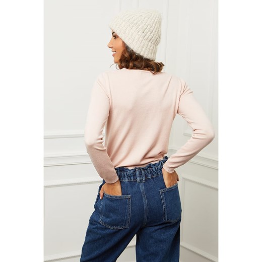 Soft Cashmere Sweter w kolorze jasnoróżowym Soft Cashmere 38/40 okazyjna cena Limango Polska