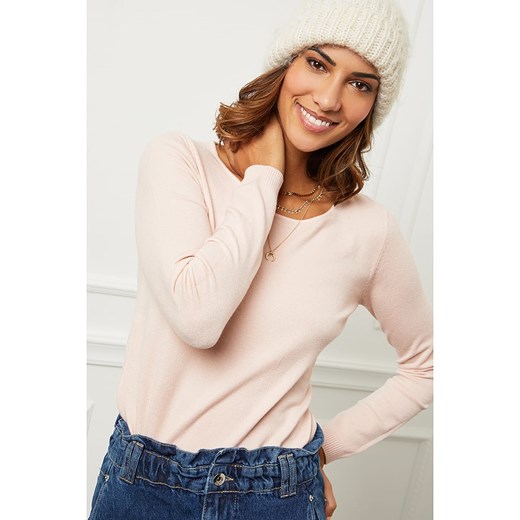 Soft Cashmere Sweter w kolorze jasnoróżowym Soft Cashmere 38/40 okazja Limango Polska