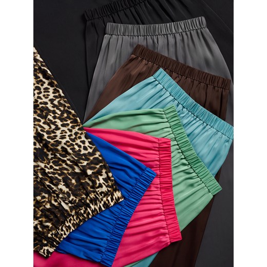 Reserved - Spodnie palazzo - ciemnoszary Reserved XL Reserved