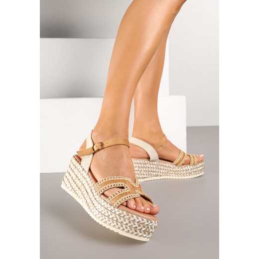 Born2be espadryle damskie z klamrą