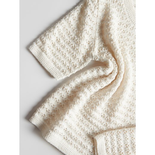 Sweter damski Reserved z okrągłym dekoltem casual 