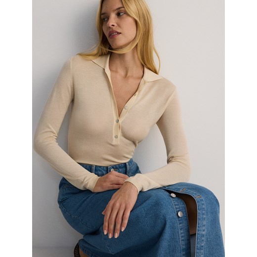 Reserved spódnica midi bawełniana 