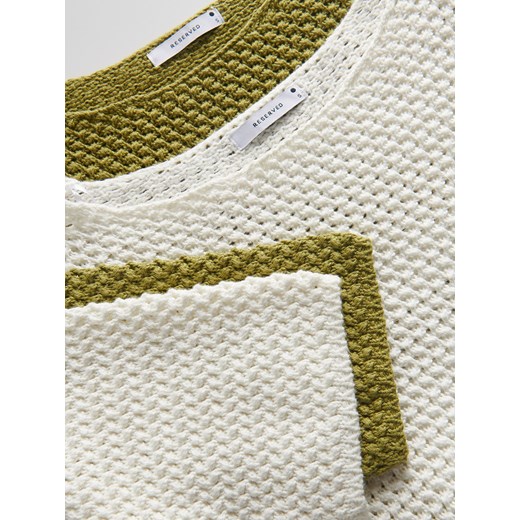 Sweter damski Reserved z okrągłym dekoltem
