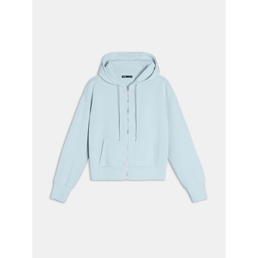 Bluza damska Sinsay jesienna niebieska casual