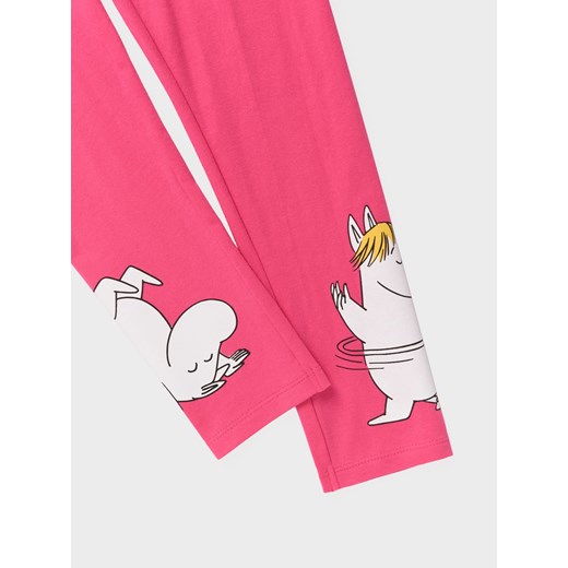 Sinsay - Legginsy The Moomins - różowy Sinsay 98 Sinsay