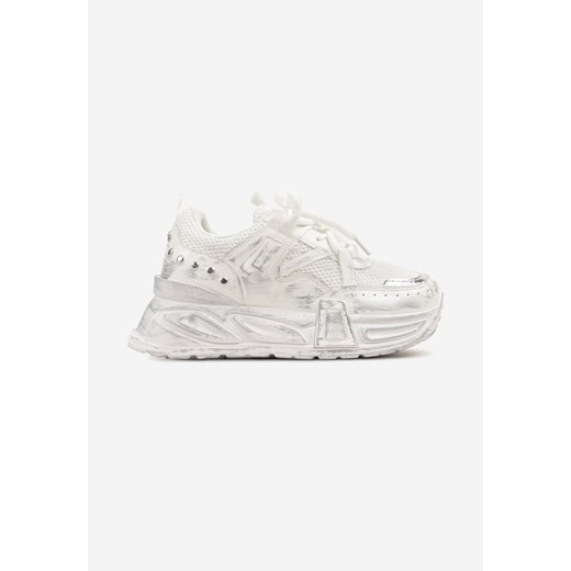 Born2be buty sportowe damskie sneakersy sznurowane