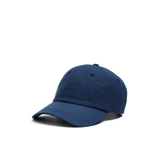 Cropp - Granatowa czapka z daszkiem basic - granatowy ze sklepu Cropp w kategorii Czapki z daszkiem męskie - zdjęcie 178447893