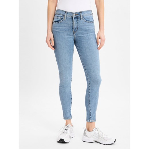 Levi's Dżinsy - 310 Shaping Super Skinny Kobiety light stone jednolity ze sklepu vangraaf w kategorii Jeansy damskie - zdjęcie 178449240