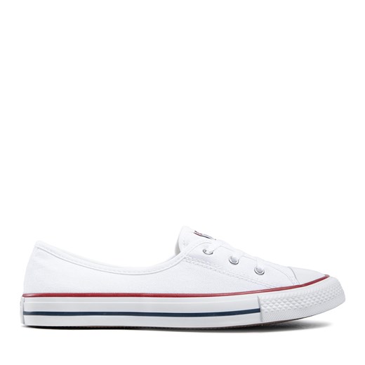 Trampki Converse Chuck Taylor All Star Ballet Lace Slip 566774C Biały Converse 37 eobuwie.pl
