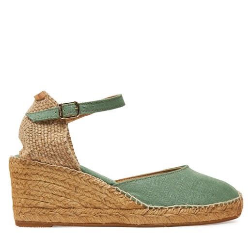 Espadryle damskie Toni Pons na koturnie z klamrą