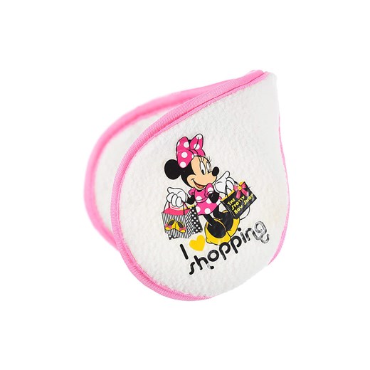 Disney Minnie Mouse Nauszniki &quot;Minnie&quot; w kolorze biało-jasnoróżowym ze sklepu Limango Polska w kategorii Czapki dziecięce - zdjęcie 178452082
