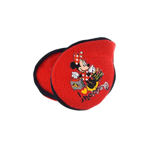 Disney Minnie Mouse Nauszniki &quot;Minnie&quot; w kolorze czerwono-czarnym ze sklepu Limango Polska w kategorii Czapki dziecięce - zdjęcie 178452083