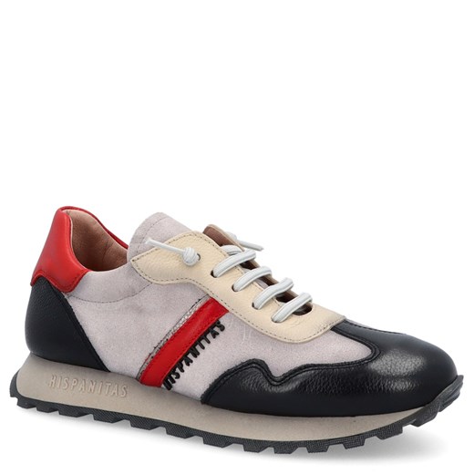 Hiszpańskie sneakersy - HISPANITAS CHI243689 CZARNO-SZARE ze sklepu Tymoteo.pl - sklep obuwniczy w kategorii Buty sportowe damskie - zdjęcie 178462374