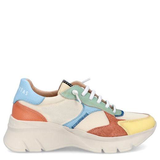 Hiszpańskie sneakersy premium - HISPANITAS CHV253819 PASTELOWE ze sklepu Tymoteo.pl - sklep obuwniczy w kategorii Buty sportowe damskie - zdjęcie 178474020